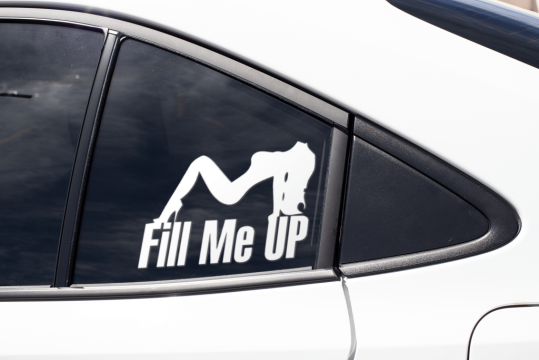Sticker auto - Fill me up