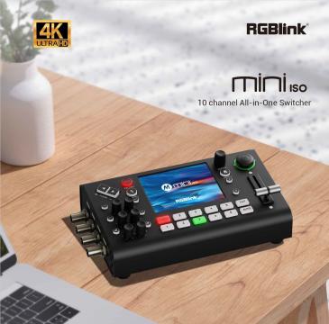 Mixer video RGBlink mini-ISO 10-Channel All-in-One Switcher