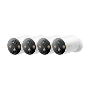 Kit 4 x Camera IP Smart Wi-Fi, 4MP, baterie reincarcabila