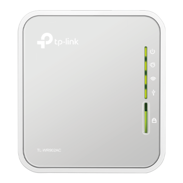Router portabil, TP-Link, TL-WR902AC, 2.4 GHz, 5 GHz, 802.11 de la Big IT Solutions