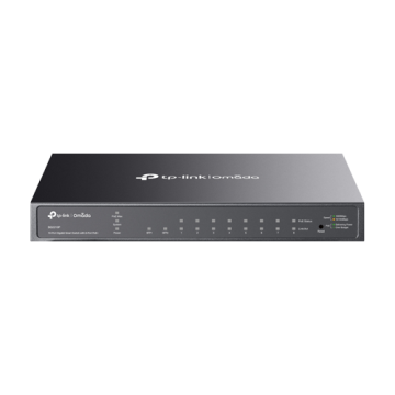 Switch 8 porturi RJ45 Gigabit PoE, 2 x SFP Gigabit