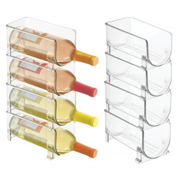 Suporti plastic pentru 8 sticle de vin