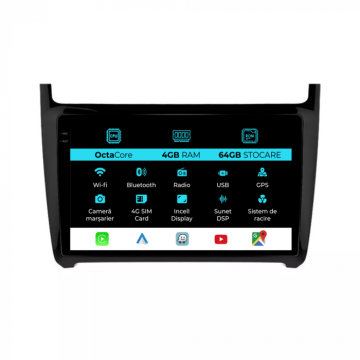 Navigatie dedicata Volkswagen Polo (2009-2018), 9 inch, 4Gb de la Nav Store