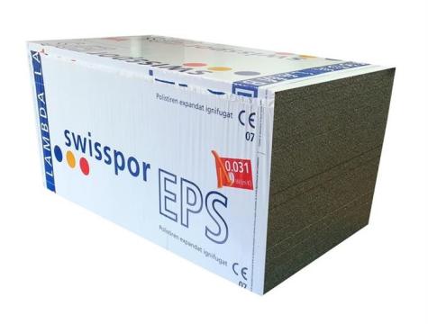 Polistiren expandat grafitat Swisspor Lambdapor 80mm EPS80 de la PDET Atlantic Distribution Srl