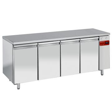 Masa rece, ventilat, 4 usi GN 1/1, (fara grup) de la Clever Services SRL