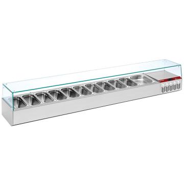 Structura frigorifica GN 11x1/3, 1x1/9, cu sticla dreapta de la Clever Services SRL