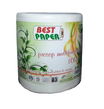 Rola prosop hartie Pariss 100, 476 foi, 2 straturi de la Geoterm Office Group Srl