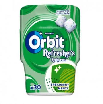Guma de mestecat Orbit Refreshers menta, 30 buc de la Supermarket Pentru Tine Srl