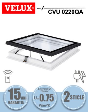Fereastra acoperis terasa cu actionare Velux CVU 0220QA de la Deposib Expert Srl
