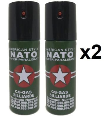 Spray NATO paralizant de buzunar cu piper 2buc. de la Startreduceri Exclusive Online Srl - Magazin Online Pentru C