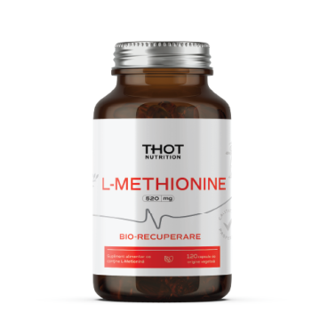 Supliment alimentar Thot L-Methionine 120 cps de la Thot Nutrition Srl