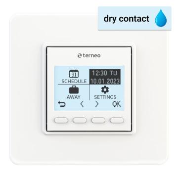 Termostat programabil Terneo Pro Dry Contact - 16A 3000VA de la Startpaadrop Automation Shop Srl