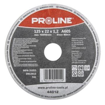 Disc debitare inox 125x1.0mm / A60S