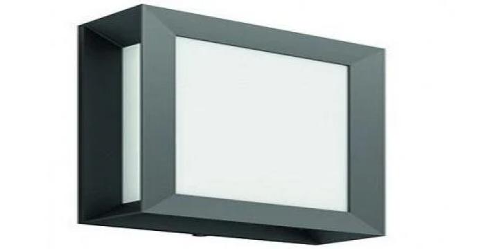 Aplica LED pentru exterior Philips Karp, 6W (47W), 600 lm