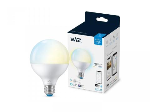 Bec LED inteligent WiZ Connected Whites G95, Wi-Fi, E27