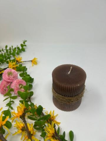 Lumanare aromatica caramel de la Mara Siebenburgen Verkauf Srl