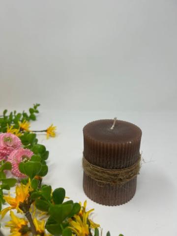Lumanare parfumata caramel mare de lux, ideal pentru terapie