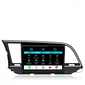 Navigatie dedicata Hyundai Elantra (2015-2018), 9 inch, 4Gb