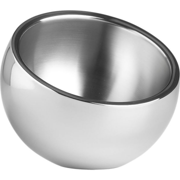 Bol inclinat pentru bufet, din inox cu pereti dubli de la Kalina Textile SRL