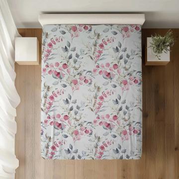 Cearceaf pat simplu dimensiuni:140x240, 100% bumbac ranforce