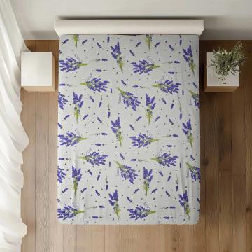 Cearceaf pat cu elastic, dimensiuni: 120x200x30, polibumbac de la Vision Craft Textile Srl