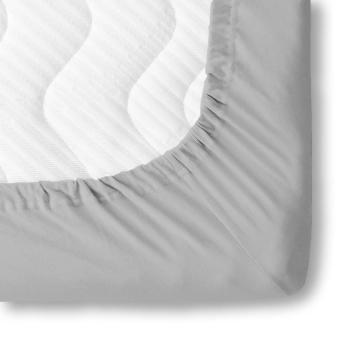 Cearceaf de pat cu elastic dimensiuni 100x200x30 100% bumbac de la Vision Craft Textile Srl