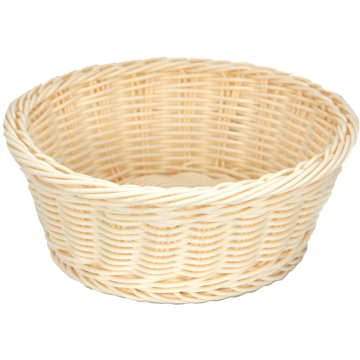 Cos rotund pentru baghete, paine Raki 23x8cm, crem