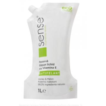 Sapun lichid catifelant 1000ml - rezerva de la Sanito Distribution Srl