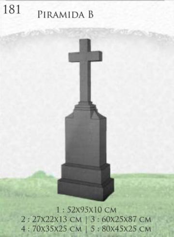 Monument piramida B cruce cap drept