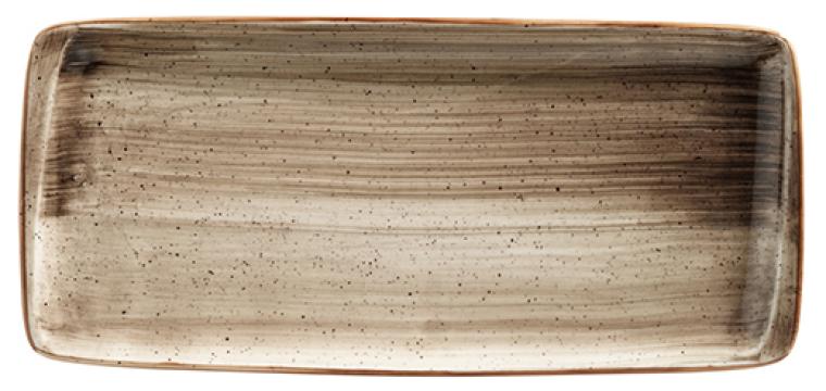 Platou dreptunghiular din portelan Bonna Terrain 34x16cm