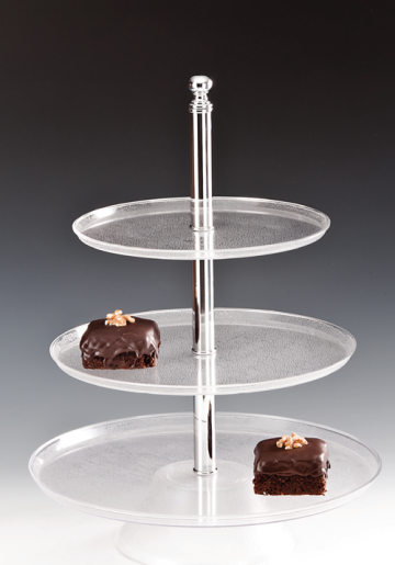 Stand rotund de prezentare Raki D35xh50cm, 3 niveluri D35/D3