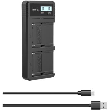 Incarcator baterie dual SmallRig L-Series Camera 4086 de la West Buy Srl