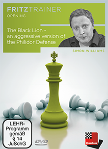 DVD, The Black Lion - an aggressive version of the Philidor