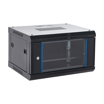 Rack perete 6U 19 600x450, negru, seria economica - Asytech de la Big IT Solutions