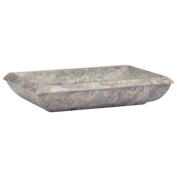 Chiuveta, gri, 50x35x10 cm, marmura