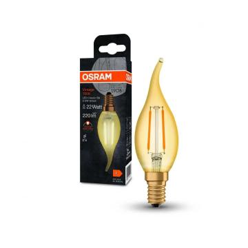 Bec LED Osram Vintage 1906 CLAS BA, E14, 2.5W (22W) de la Eve Nasia S.r.l