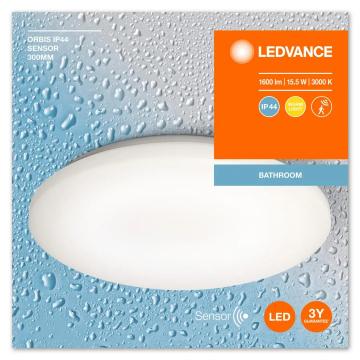 Plafoniera LED pentru baie cu senzor de miscare si lumina de la Eve Nasia S.r.l