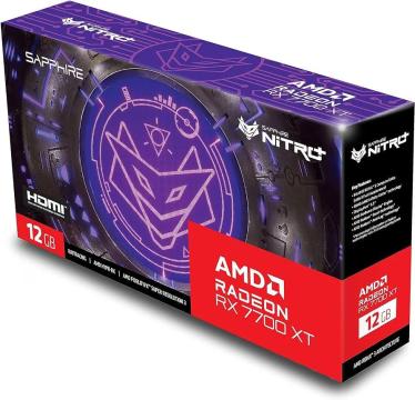 Placa video Sapphire Radeon RX 7700 XT Nitro+ 12GB GDDR6 de la Eve Nasia S.r.l