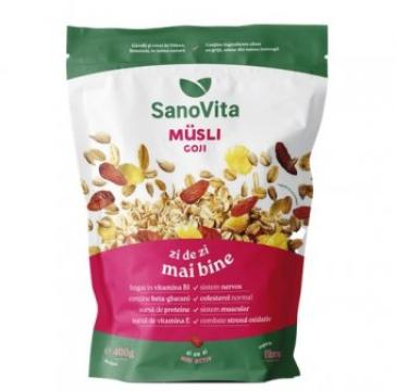 Musli cu goji SanoVita 400g