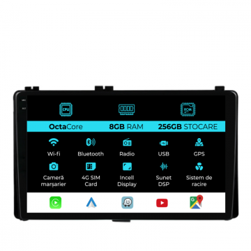 Navigatie dedicata Toyota Auris, Corolla (2015-2019), 9 inch