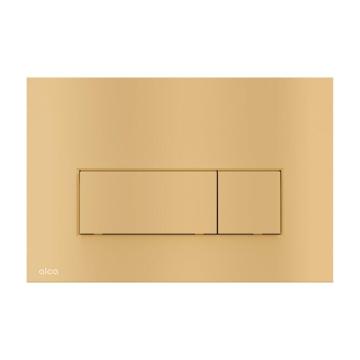 Clapeta rezervor WC Alcadrain Thin auriu mat