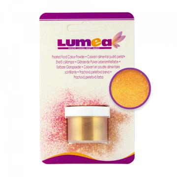 Colorant alimentar pudra de suprafata Auriu rosu, 4g - Lumea de la Lumea Basmelor International Srl
