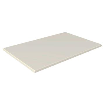 Blat de masa dreptunghiular Raki 80x140cm Werzalit White de la Kalina Textile SRL