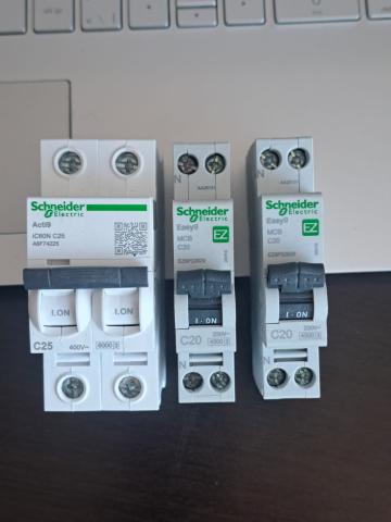 Siguranta automata Schneider P+N de la ELC Servis