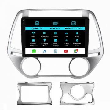 Navigatie dedicata Hyundai I20 (2011-2015),QuadCore, 9 inch