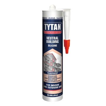 Silicon neutru transparent pentru constructii Tytan / 280 ml de la PDET Atlantic Distribution Srl