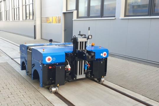 Dispozitiv electric de manevra E-Maxi S (pana la 100 tone) de la Femaris Srl