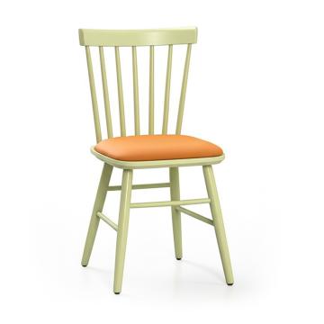 Scaun Windsor tapitat si colorat