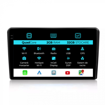 Navigatie dedicata Hyundai I40 (2012-2020), 9 inch, 2Gb Ram