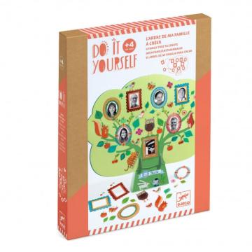 Joc creativ Diy Arborele genealogic, Djeco de la Montana Imobiliare Srl